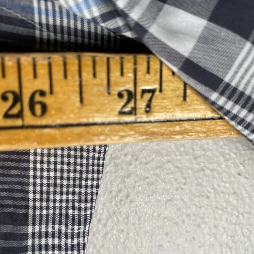 PETER MILLAR plaid button down shirt XL